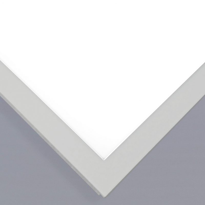 LED-Leuchte Quattro-Line für Einlegekassetten mit opaler Acrylglas-Abdeckung IP40/IP20