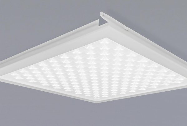 Clip-in/hinge-down luminaires