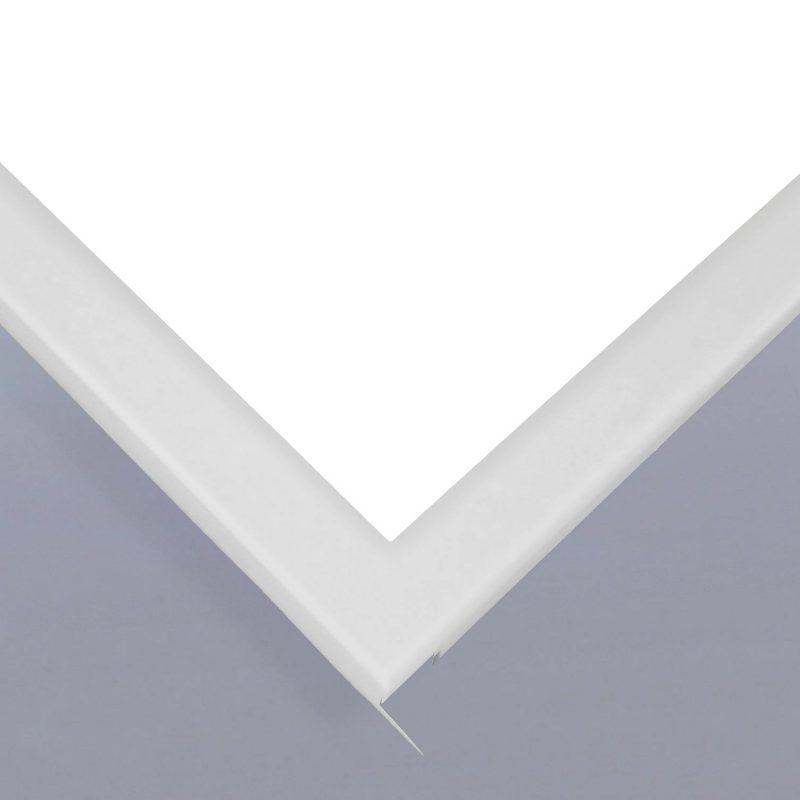 LED Klemm-Klapp Leuchte Quattro-Line mit opaler Acrylglasabdeckung