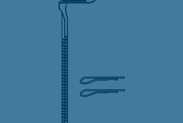 Hanger for ball impact proof steel sports panels DW 80/20