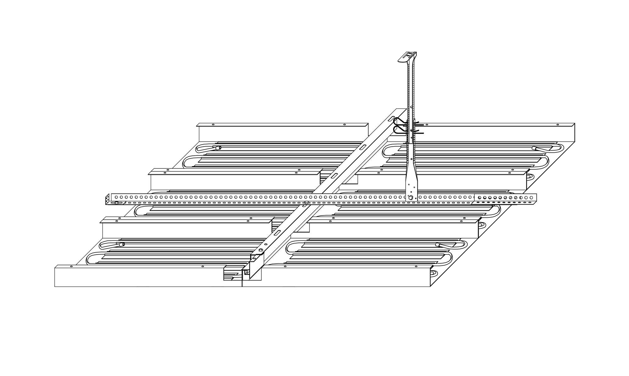 Register-Metalldecken EH-System mit CU WS