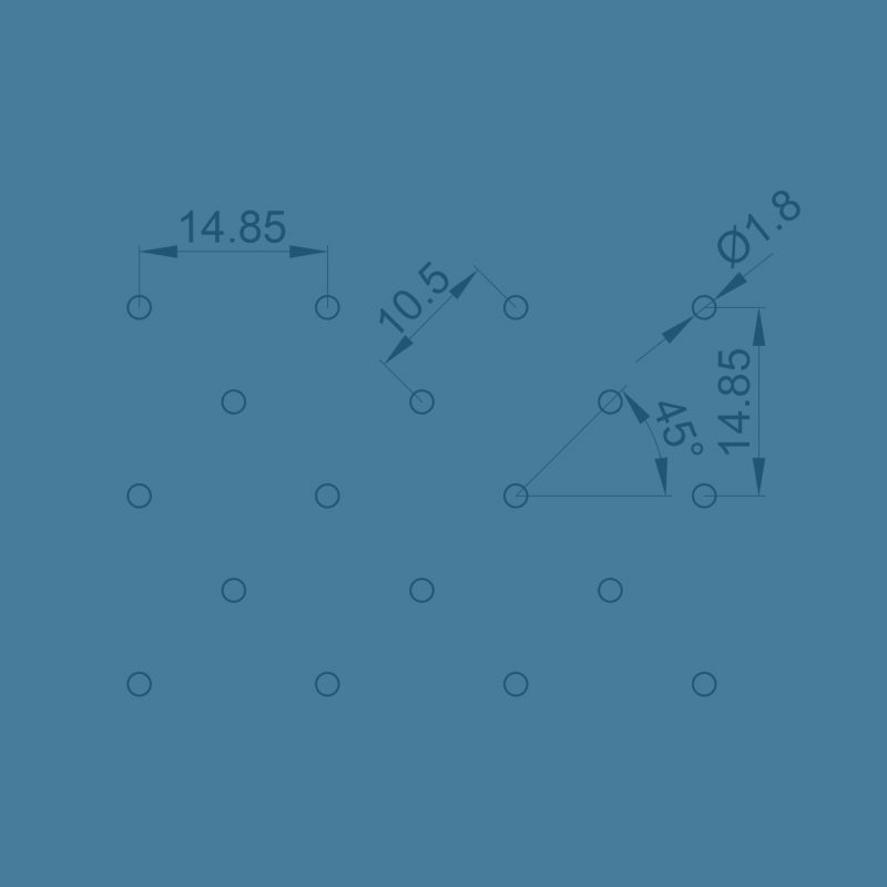 Lochbild 1,80 – 10,5