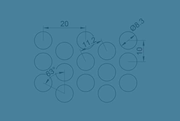 Hole pattern Rv 8.30 – 11.20